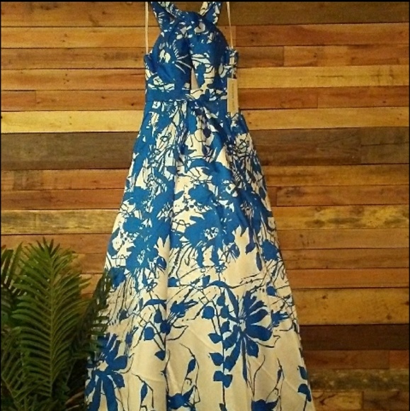 Madison James Dresses & Skirts - Blue and white ball gown